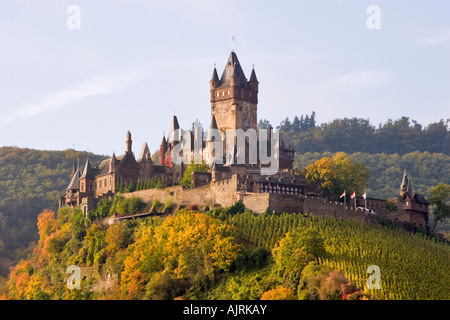 Cochem Castle Stockfoto