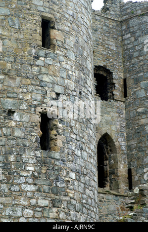 Harlech Castle gebaut 1283 1290 Tremadog Bucht Gwynedd North Wales Vereinigtes Königreich Großbritannien Stockfoto