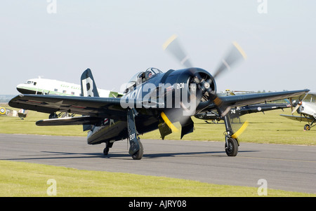 WW2 Fighter Duxford Stockfoto