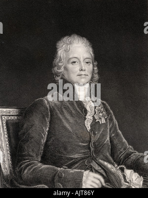 Charles Maurice de Talleyrand Perigord, 1754-1838. Französischer Politiker, Geistlicher und Diplomat. Stockfoto