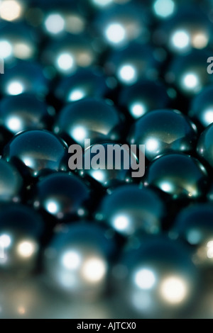 Tahiti Schwarz Perlen Französisch-Polynesien Pazifischer Ozean Stockfoto