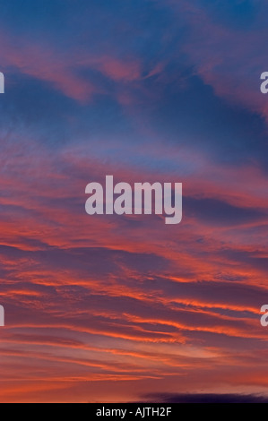 Sonnenaufgang im Delaware County PA Stockfoto