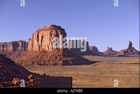 Blick aus Norden Fenster, Monument Valley, Arizona, USA Stockfoto