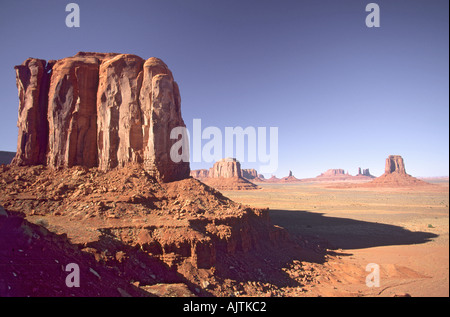 Blick aus Norden Fenster, Monument Valley, Arizona, USA Stockfoto