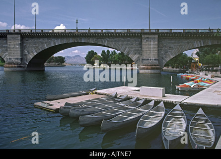 London Bridge in Lake Havasu City, Arizona, USA Stockfoto