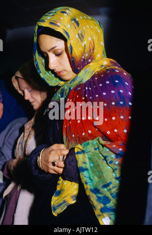 Peckham Moschee London Frauen beten Stockfoto