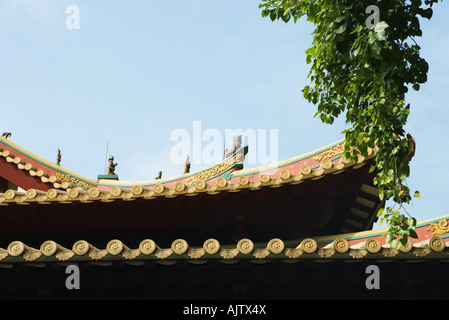 Chinesische Tempel, Dach-detail Stockfoto