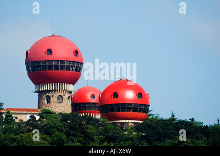 Xinhaoshan Park Qingdao zahlreicher Segelveranstaltungen der Provinz Shandong China 2008 Olympische Spiele Stockfoto