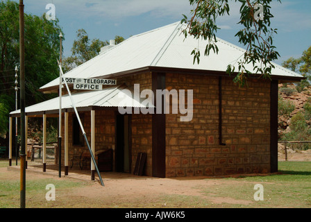 Telegraph Office / Alice Springs Stockfoto