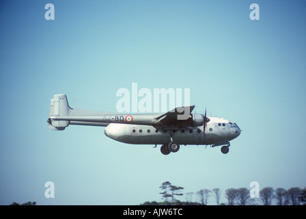 Großbritannien Nord Noratlas Transport Flugzeug Stockfoto