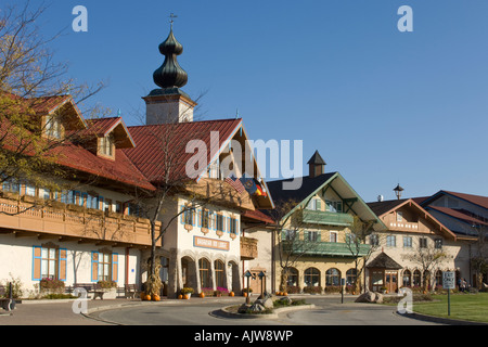 Die bayerischen Inn Motor Lodge in Frankenmuth, Michigan USA Stockfoto