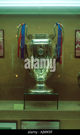 Den Europapokal der Landesmeister gewann im Jahr 1992 von Barcelona im Wembley Stadion in London Stockfoto