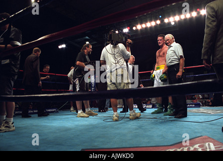 Irische professionelle Boxweltmeister im Schwergewicht Kevin McBride Stockfoto