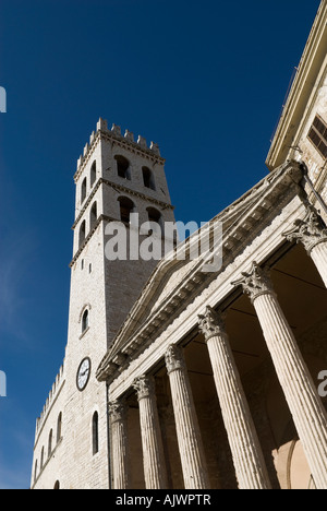 Tempio di Minerva, Assisi, Umbrien, Italien Stockfoto