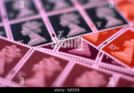 Briefmarken Stockfoto