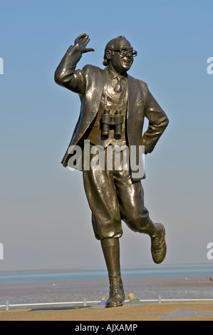 Eric Morecambe Statue am Morecambe Stockfoto