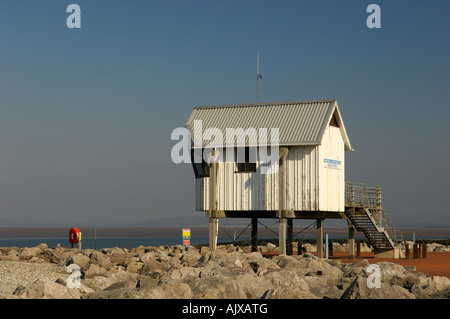 Morecambe & Heysham Yacht Club Race Office Morecambe Bay Stockfoto