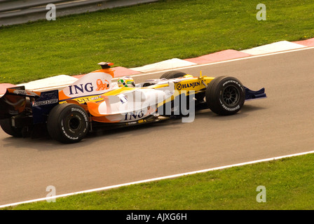 Formel 1-Rennfahrer Giancarlo Fisichella in Montreal 2007 Grand Prix Juni 08th/2007.Born 14. Januar 1973, Rom, Italien. Stockfoto