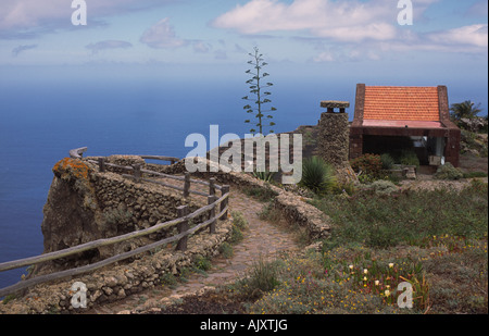 Mirador De La Pena El Hierro Kanaren Spanien Stockfoto