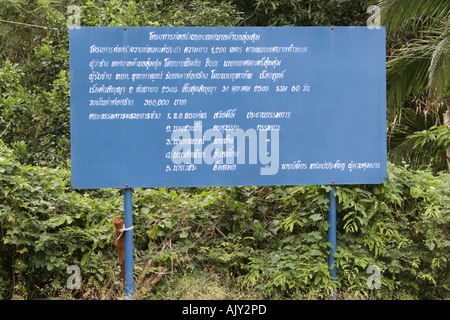 Wang Pho Thailand 2006 Stockfoto