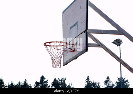 Basketballkorb Stockfoto