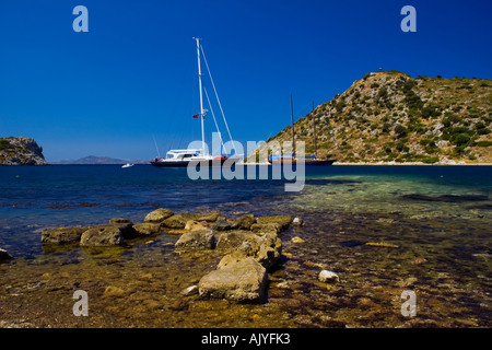 Gumusluk, Türkei Stockfoto