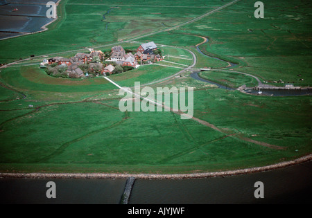 Hallig Oland Stockfoto