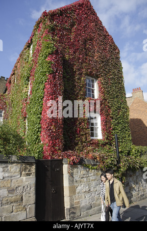 England Vereinigtes Königreich Großbritannien Britisches Englisch, Grafschaft Durham, Durham City, University College, Schule, Campus, das Masters House beherbergt Häuser Stockfoto