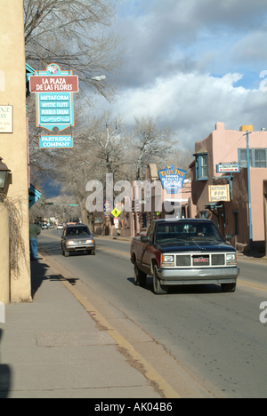 Taos Inn und Adobe Bar Paseo del Pueblo Taos New Mexico USA Amerika USA Stockfoto