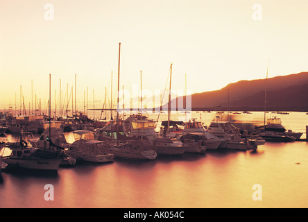 Anlegestelle Marina, Queensland Stockfoto