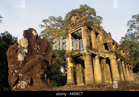 Preah Khan Tempel Angkor Kambodscha Stockfoto