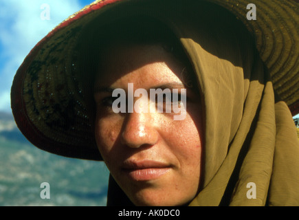 Porträts der Tribiswoman Libanon Stockfoto