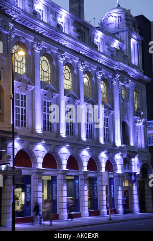 UK England Lancashire, Manchester, Deansgate, historisches Gebäude, Abenddämmerung, Abend, Nachtabend, UK071008033 Stockfoto