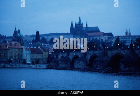 Pragerburg / Hradschin / Prager Burg Stockfoto