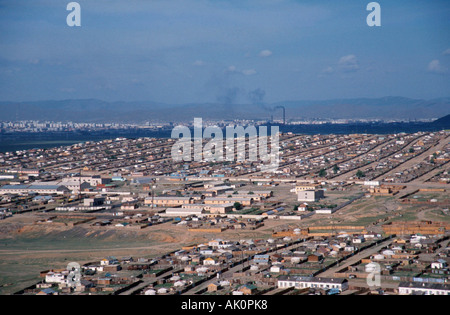 Blick auf Ulan Bator Stockfoto