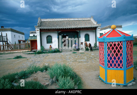 Erdene Zuu Klosters / Karakorum Stockfoto