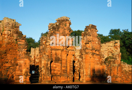 Jesuit mission de San Ignacio Mini Stockfoto