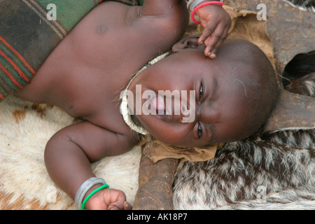 Toposa Kind / Nyanyagachor Stockfoto