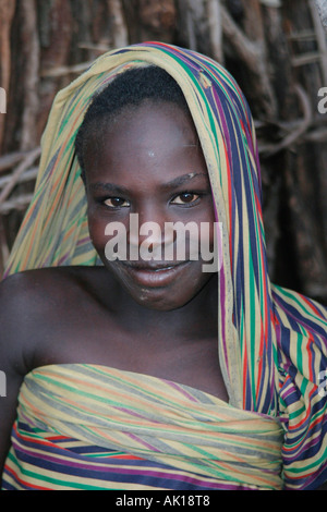 Toposa Boy / Nyanyagachor Stockfoto