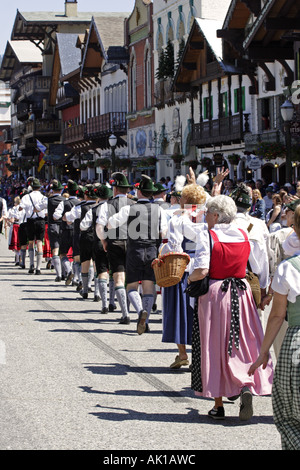Großen Festzug, Leavenworth Washington USA Stockfoto