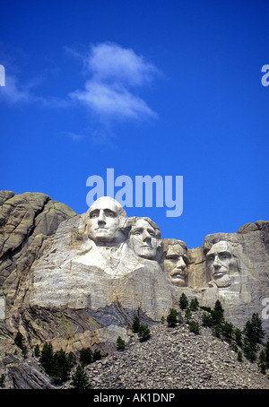 Mount Rushmore National Historic Memorial in der Nähe von Rapid City Stockfoto