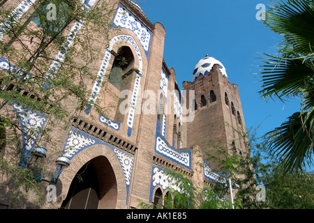 Placa de Toros Monumental, Stadtteil Eixample, Barcelona, Katalonien, Spanien Stockfoto