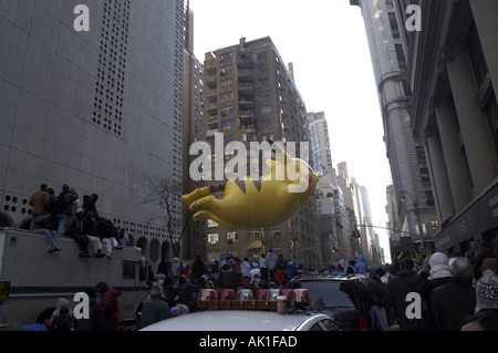Die 2004 Macy's Thanksgiving Day Parade. Stockfoto