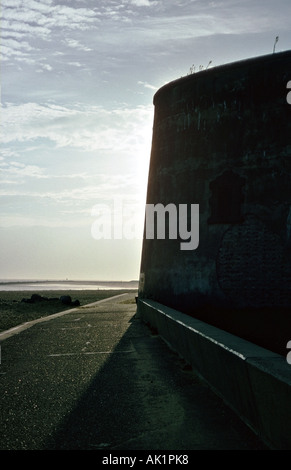 Martello-Turm Clacton on Sea Stockfoto