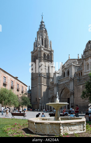 Kathedrale von Toledo, Castilla-La Mancha, Spanien Stockfoto