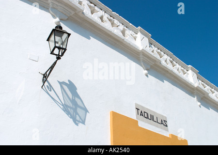 Plaza de Toros (Stierkampfarena), Sevilla, Andalusien, Spanien Stockfoto