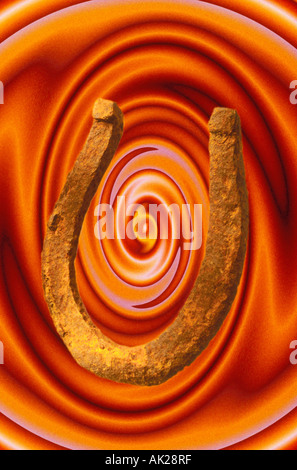 Hufeisen abstrakte abstracts Stockfoto