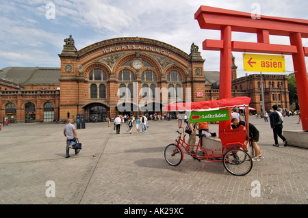 Hauptbahnhof Bremen, Deutschland Stockfoto