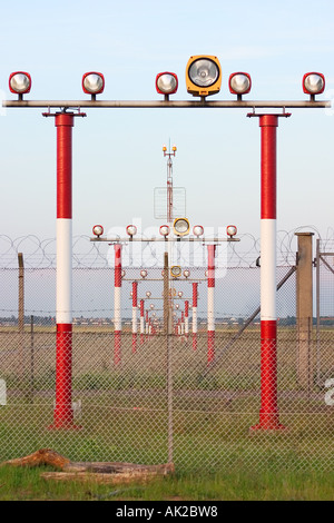 Flughafen-Beleuchtung, Flughafen Tegel, Berlin, Deutschland Stockfoto