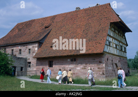 Freilichtmuseum / Bad Windsheim Stockfoto